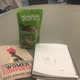 The glamorous press room and my snacks. Photo: Megan Reynolds